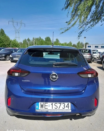 Opel Corsa cena 49900 przebieg: 65000, rok produkcji 2020 z Jeziorany małe 466